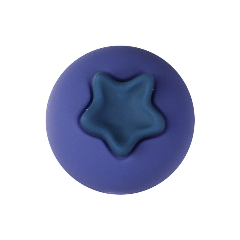 Wholesale 20pcs/pack Fruit 3D DIY Beaded Silicone Beads 3D